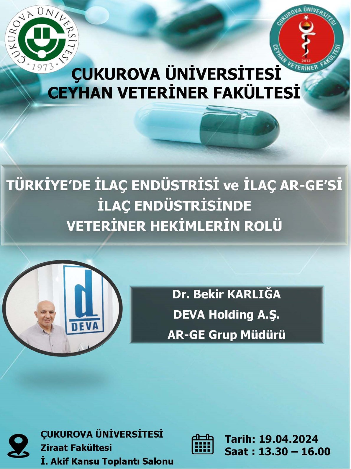 Türkiye'de İlaç Endüstrisi ve İlaç Ar-Ge'si İlaç Endüstrisinde Veteriner Hekimlerin Rolü
