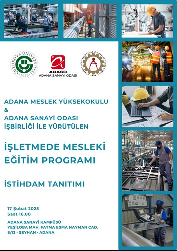 İşletmede Mesleki Eğitim Programı - İstihdam Tanıtımı