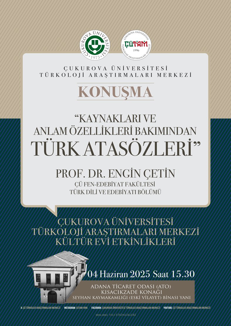 Kaynakları ve Anlam Bakımından Türk Atasözleri