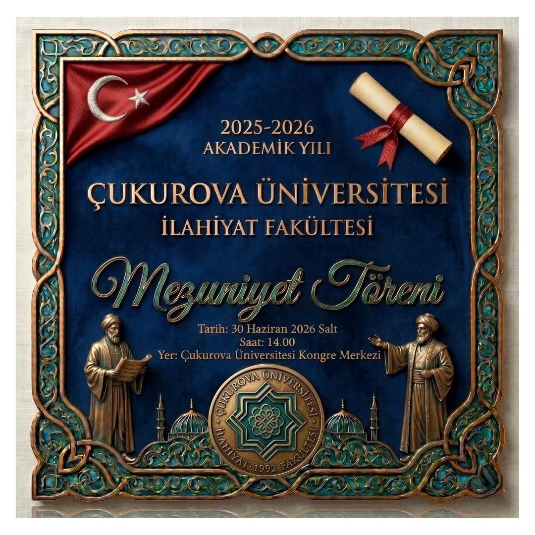 İlahiyat Fakültesi Mezuniyet Töreni
