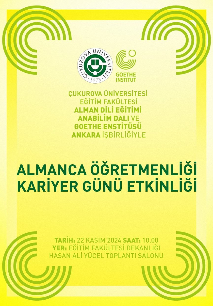 Almanca Öğretmenliği Kariyer Günü Etkinliği