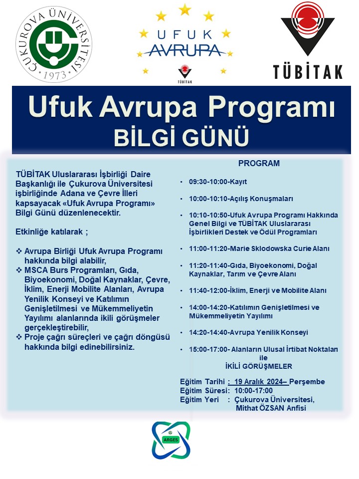 Ufuk Avrupa Programı Bilgi Günü