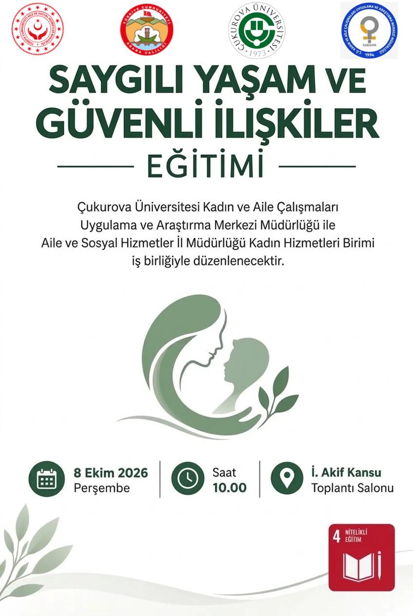 Saygılı Yaşam ve Güvenli İlişkiler Eğitimi