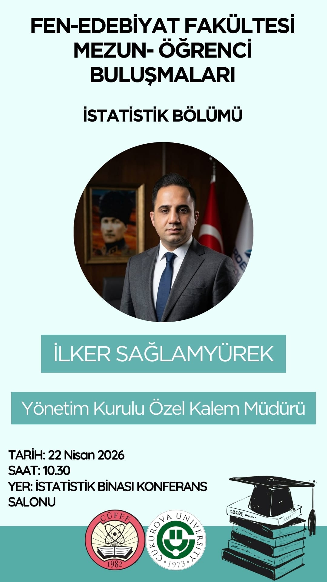 Bölümde okuyanlar ile mezunların görüşmesi